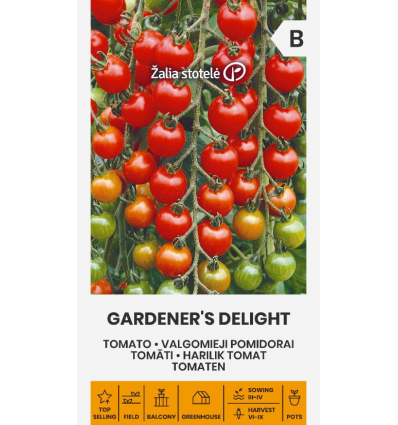 Tomato "Gardener's Delight" Žalia stotele 0.1 g