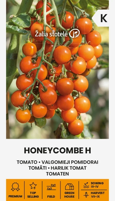 Tomāts "Honeycombe H" Žalia stotele 10 sēklas