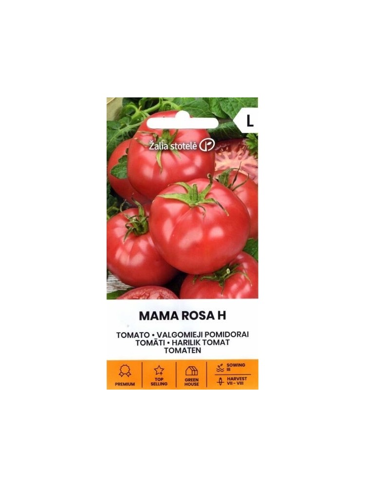 Pomidoras "Mama Rosa H" Žalia stotele 10 sėklų