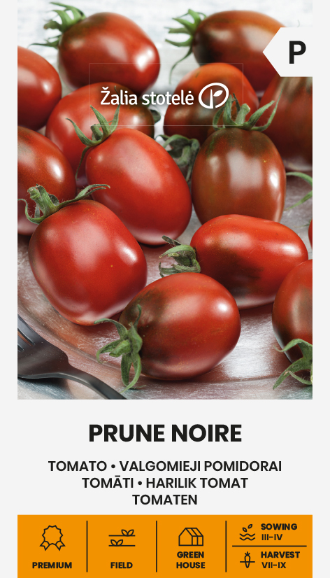 Tomato "Prune Noire" Žalia stotele 5 seeds