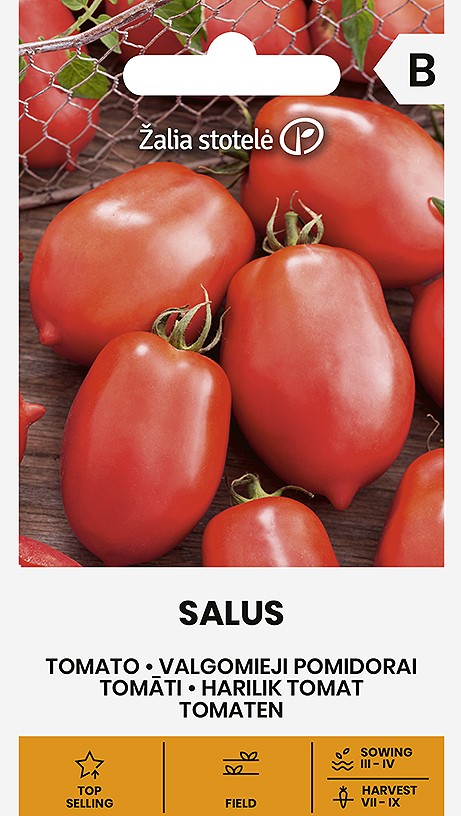 Tomat "Salus" Žalia stotele 0,1 g
