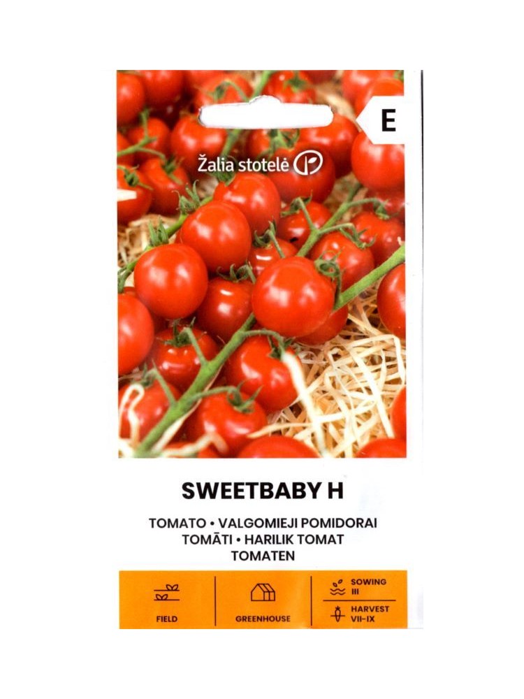 Pomidoras "Sweet baby H" Žalia stotele 0,1g