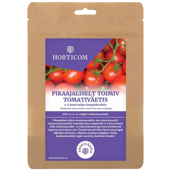 Ilgstošas iedarbības tomātu mēslojums HORTICOM 750 g