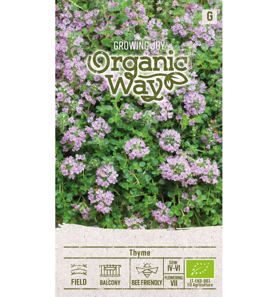 Tüümian e. aed-liivatee Organic Way 0,3 g