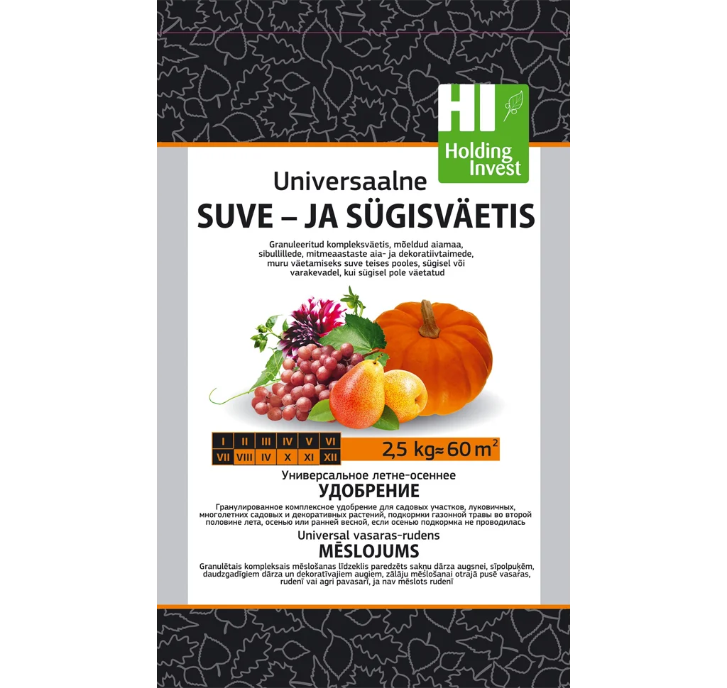 Universalios vasaros ir rudens trąšos