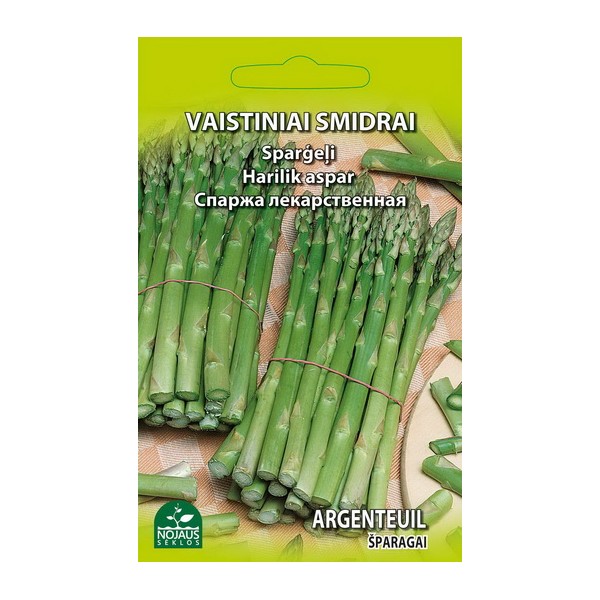 Parsa Asparagus officinalis "Argenteuil", siemenet Nojaus 0,5 g