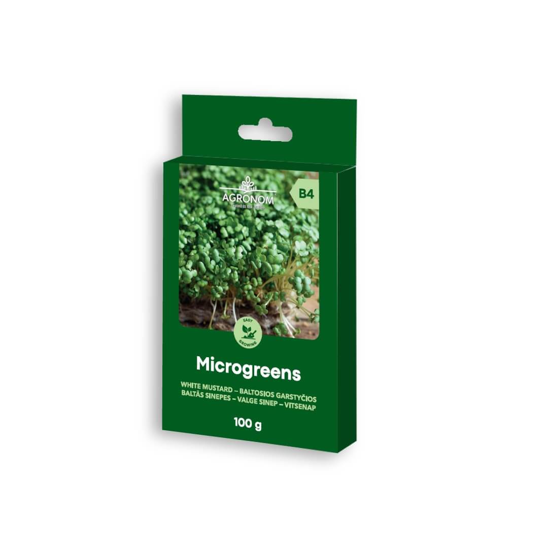 Microgreens White Mustard AGRONOM 100 g