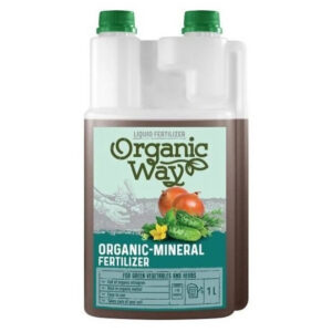 Liquid fertilizer for green vegetables and herbs Organic Way 1 l