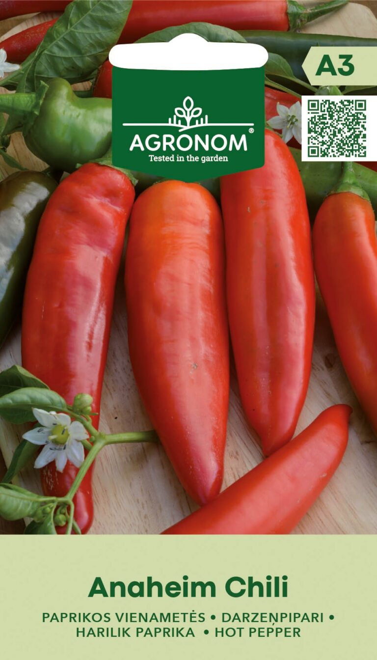 Tšillipaprika "Anaheim Chili" AGRONOM 0,1 g