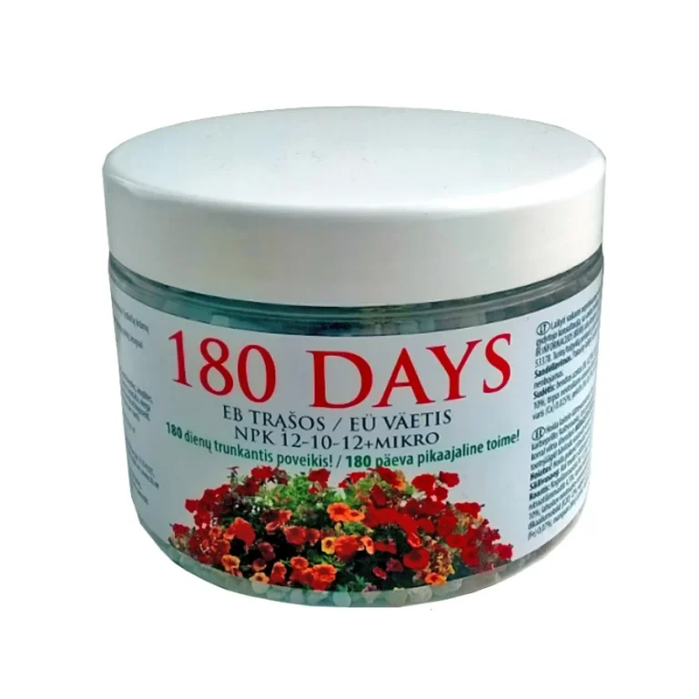 Ilgo poveikio trąšos 180 DAYS MKDS, 500 g