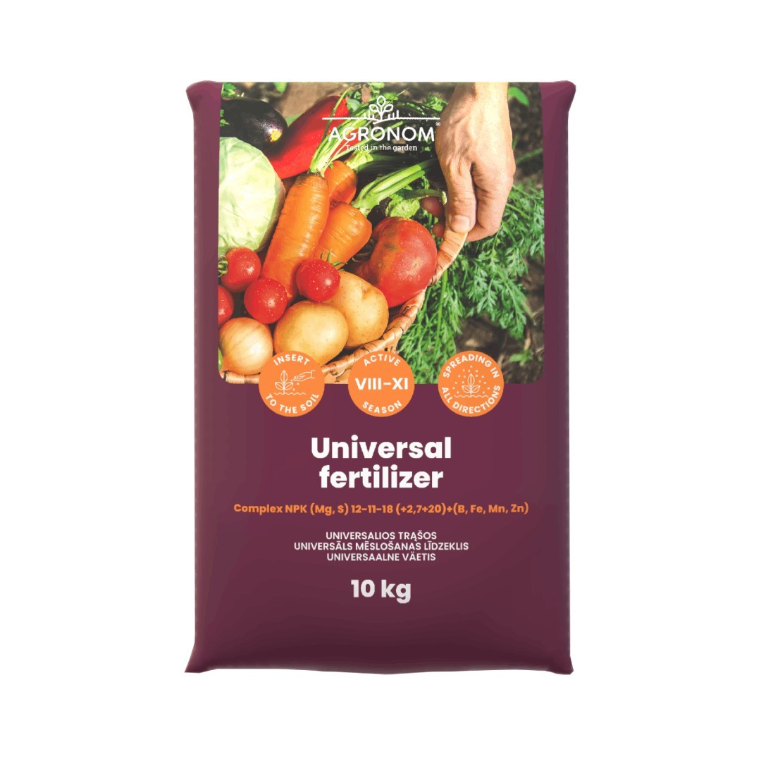 Agronom yleislannoite 10 kg (NPK 12-11-18)