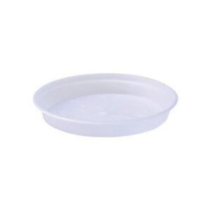 Orhideepoti alus Elho Green Basics Ø 14 cm, läbipaistev