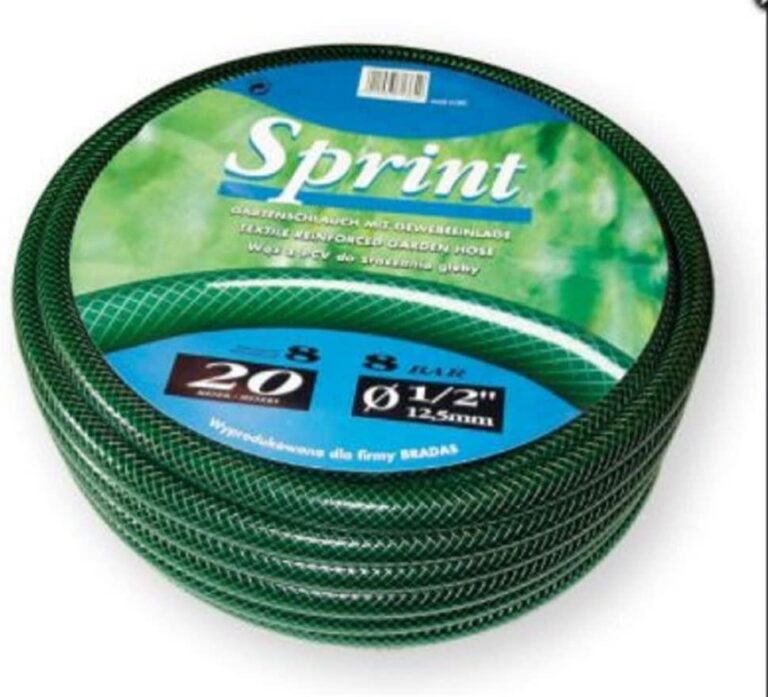 Шланг садовый Sprint, Bradas 1/2" 20 м зелёный