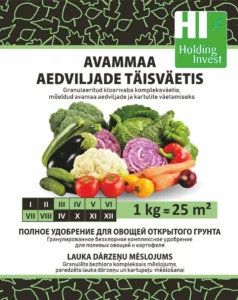 Avomaan vihannesten täyslannoite Holding Invest