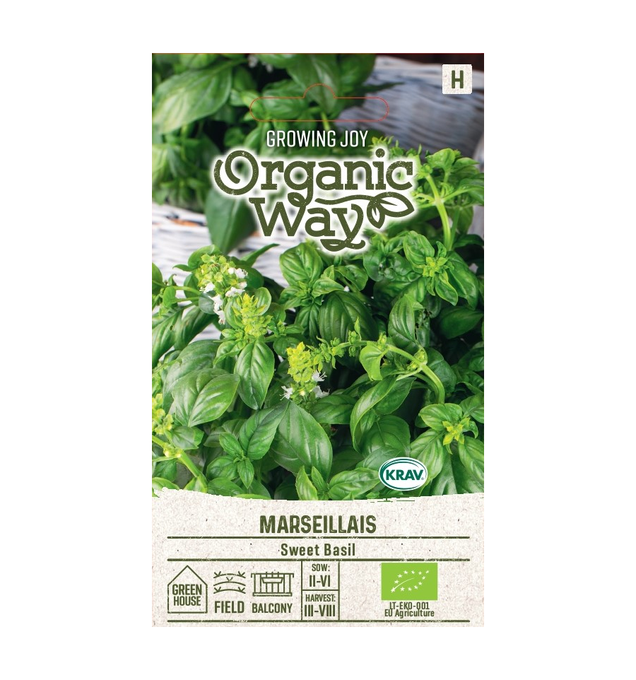 Базилик Марсельский Organic Way 0,3г