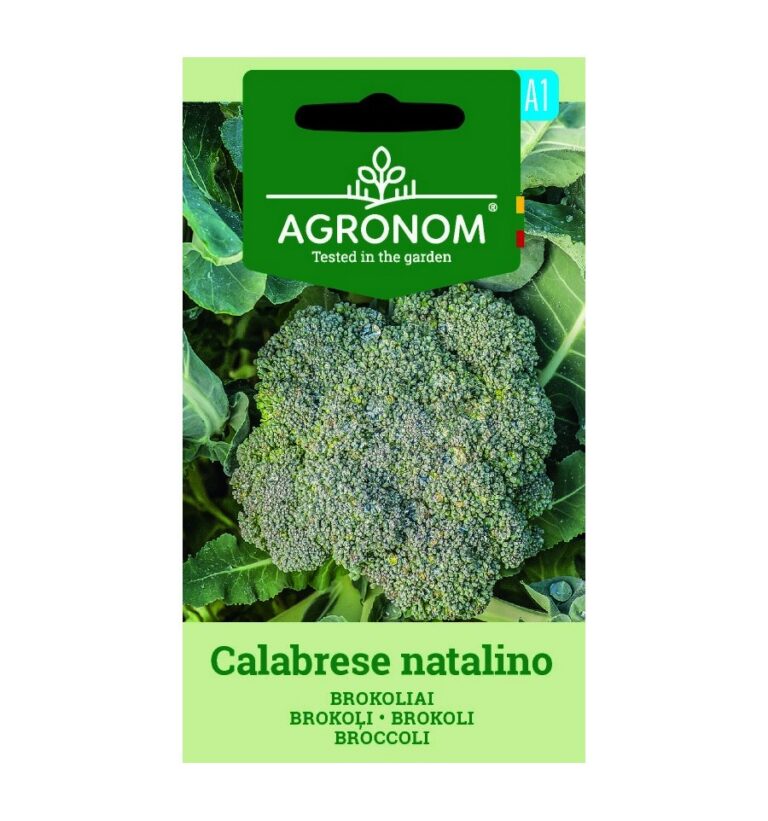 Brokoliai Brassica oleracea var. italica "Calabrese Natalino" (Agronom sėklos, 1 g)
