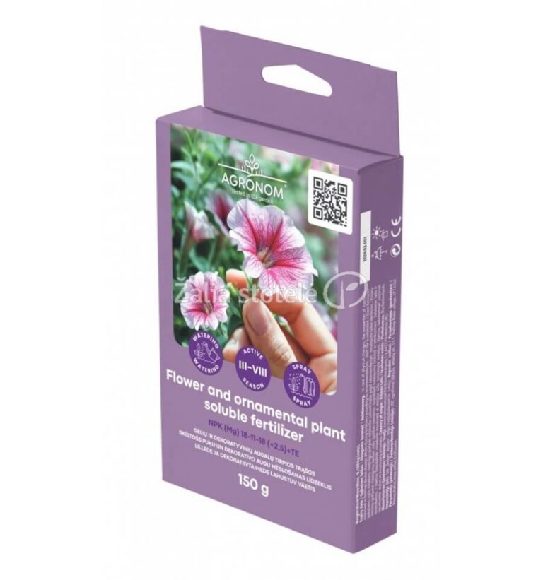 Tirpios trąšos gėlėms Agronom 150 g