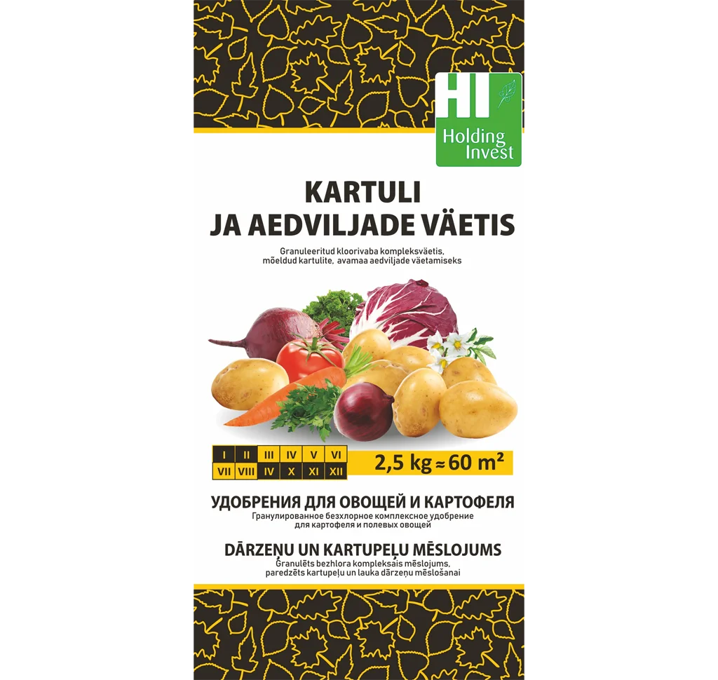 Potato and vegetable fertiliser Holding Invest