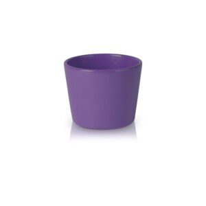 Dekoratiivne lillepott Deco 12 cm H 9 cm tumevioletne