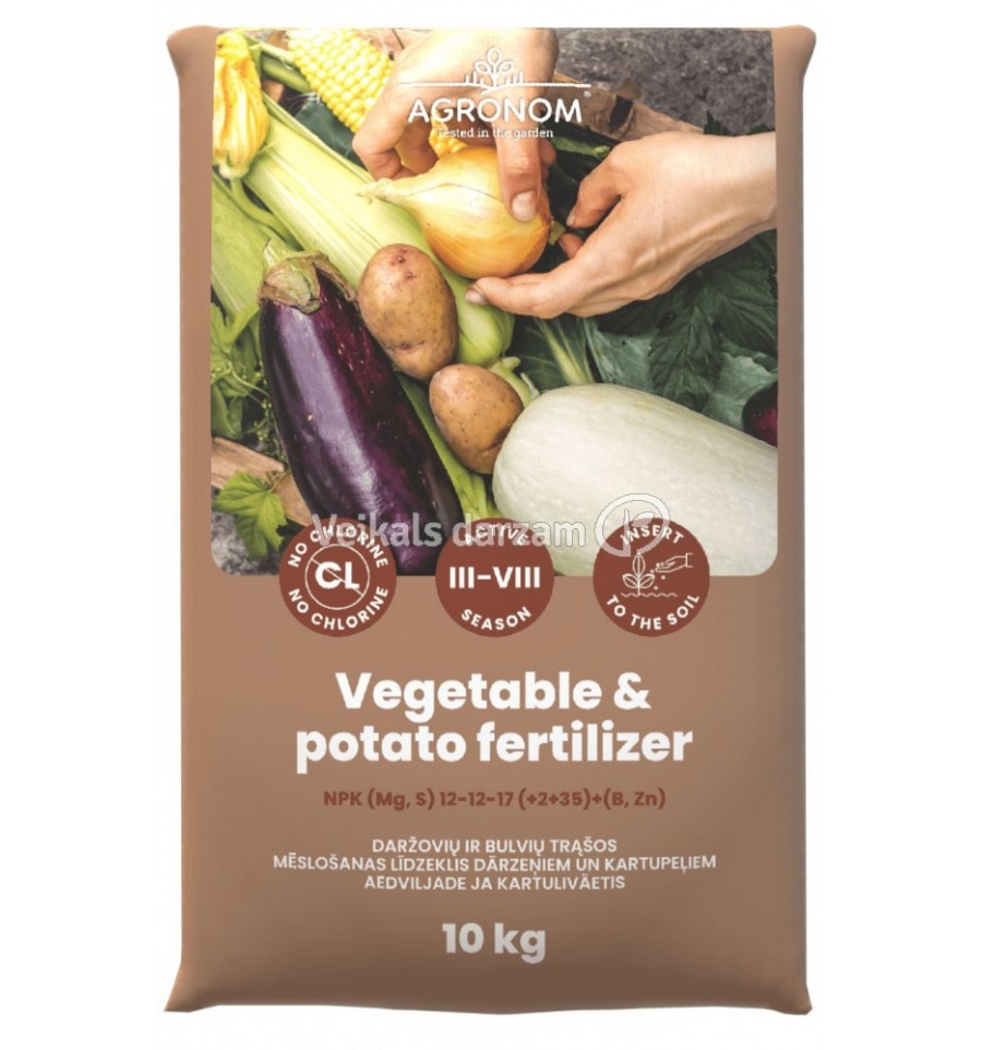 Agronom vihannes- ja perunalannoite 10 kg