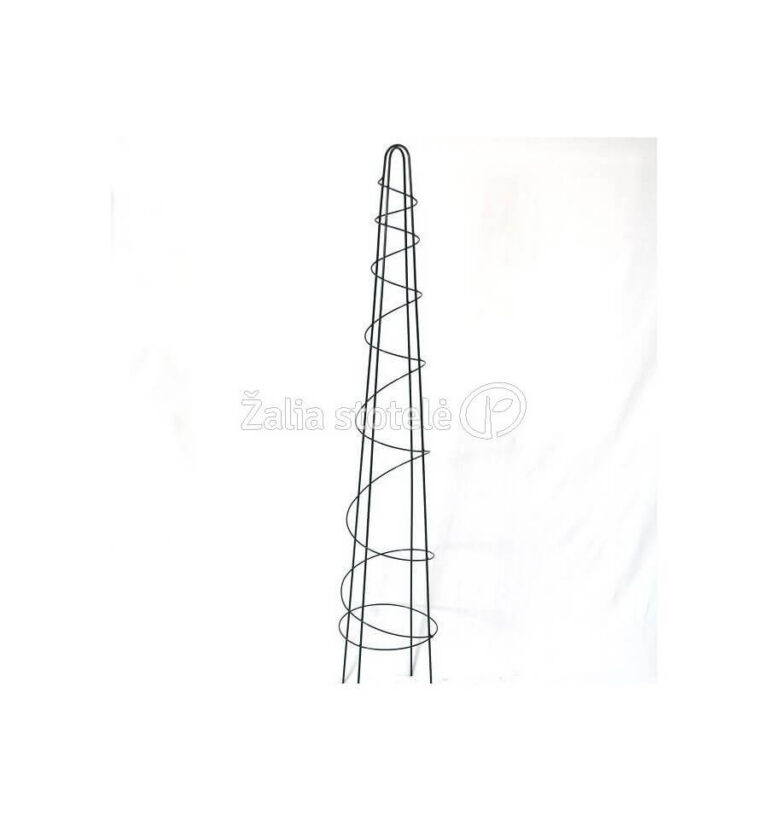 Köynnöskasvien obeliski musta 150 cm