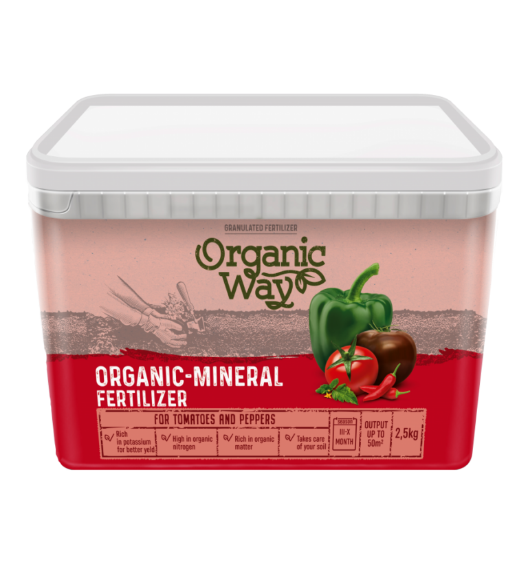 Orgaanilis-mineraalne väetis Organic Way 2,5 kg