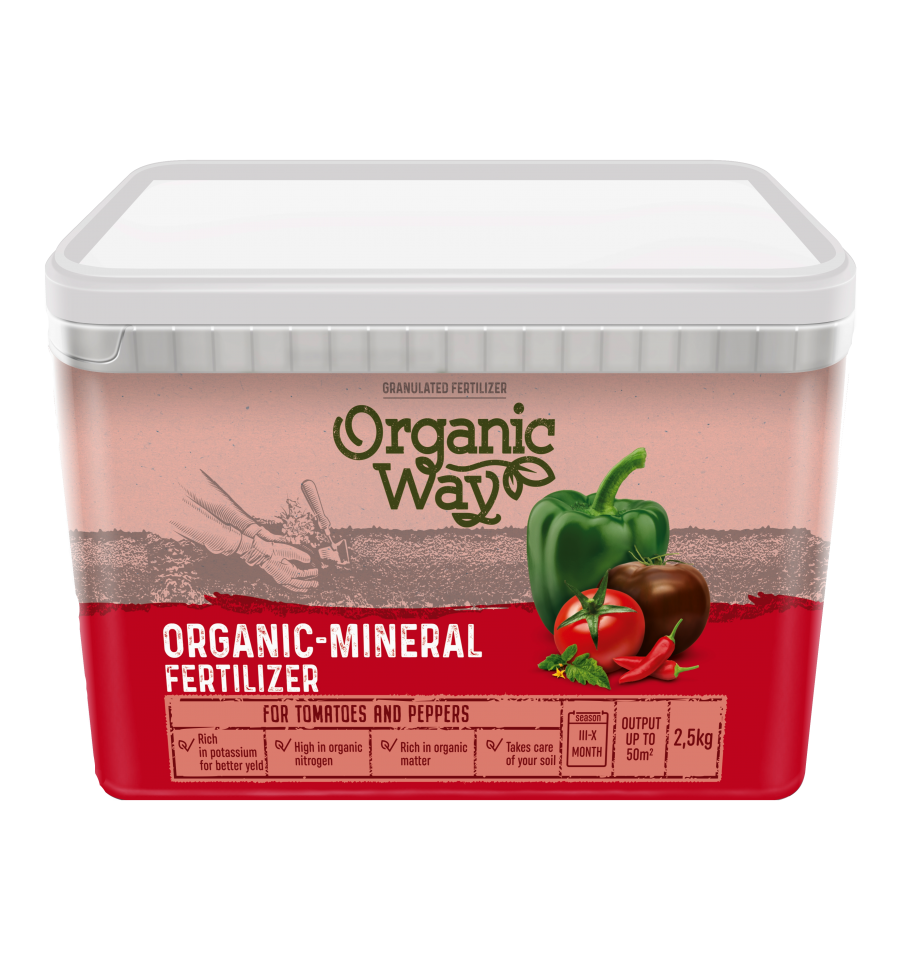 Orgaanilis-mineraalne väetis Organic Way 2,5 kg