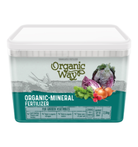 Orgaanilis-mineraalne väetis aiaköögiviljadele Organic Way 2,5 kg