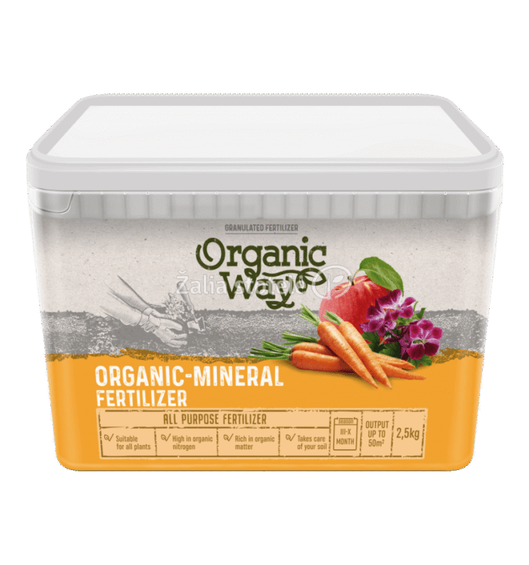 Orgaanilis-mineraalne universaalväetis Organic Way 2,5 kg