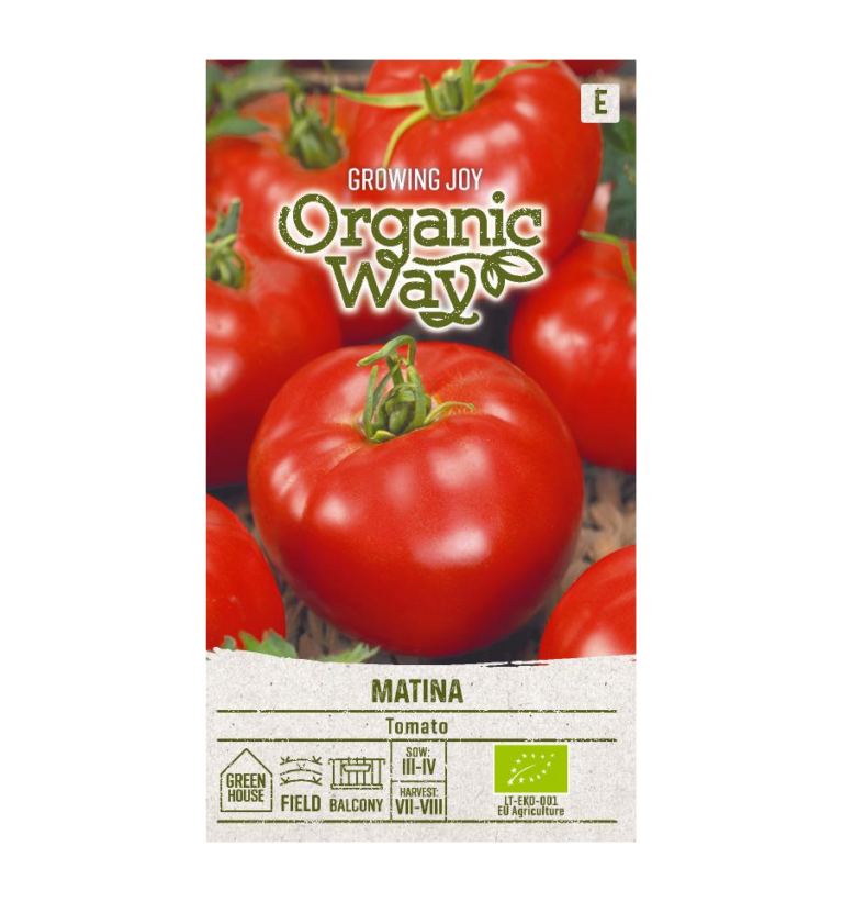 Harilik tomat "Matina" Organic Way 0,1 g