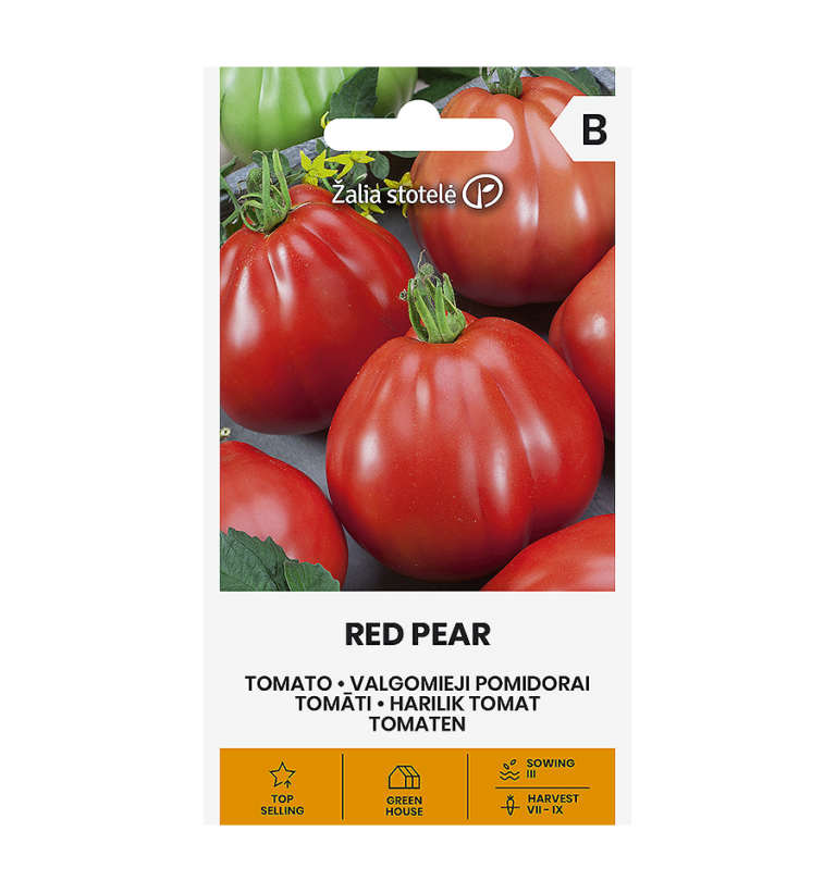 Harilik tomat "Red Pear" Žalia stotele 0,2 g