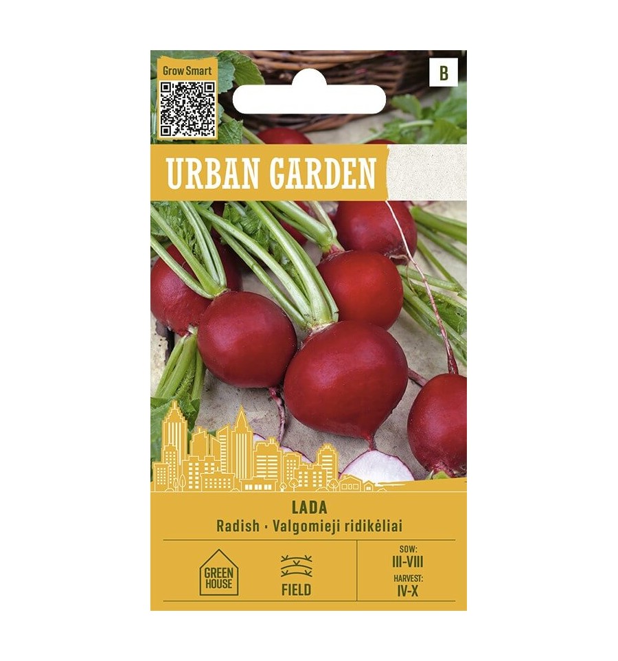 Ridikėlis "Lada" URBAN GARDEN 5 3 g