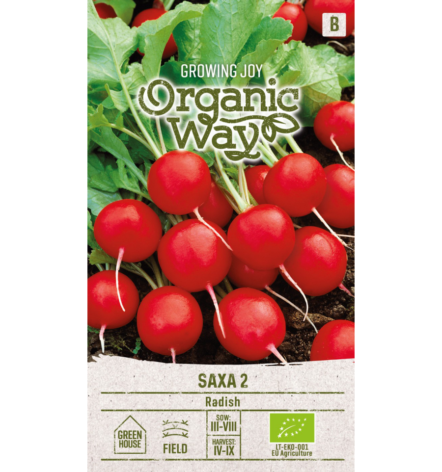 Redis "Saxa 2" Organic Way 2 g