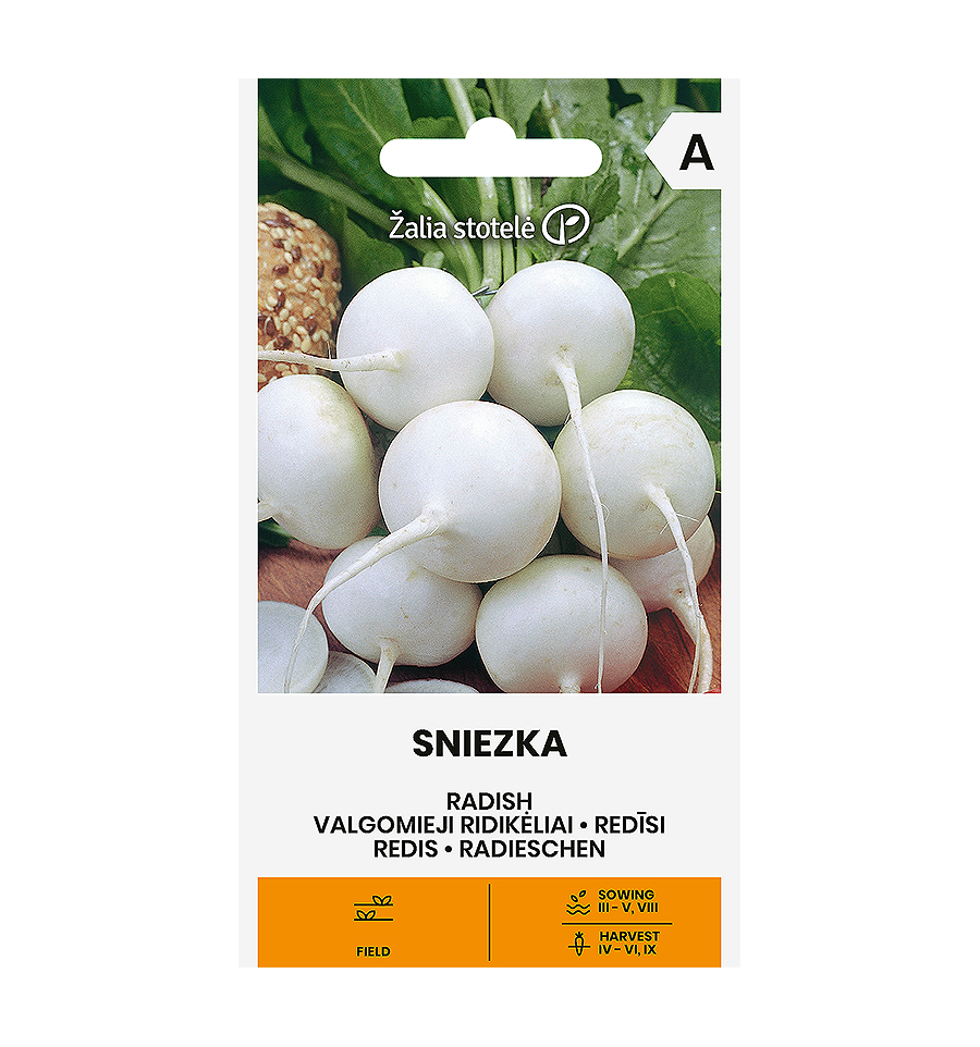 Редис "Sniezka" Žalia stotele 5 г
