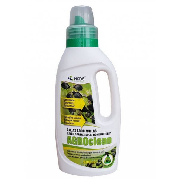 AGROclean MKDS žaliasis sodo muilas 500 ml
