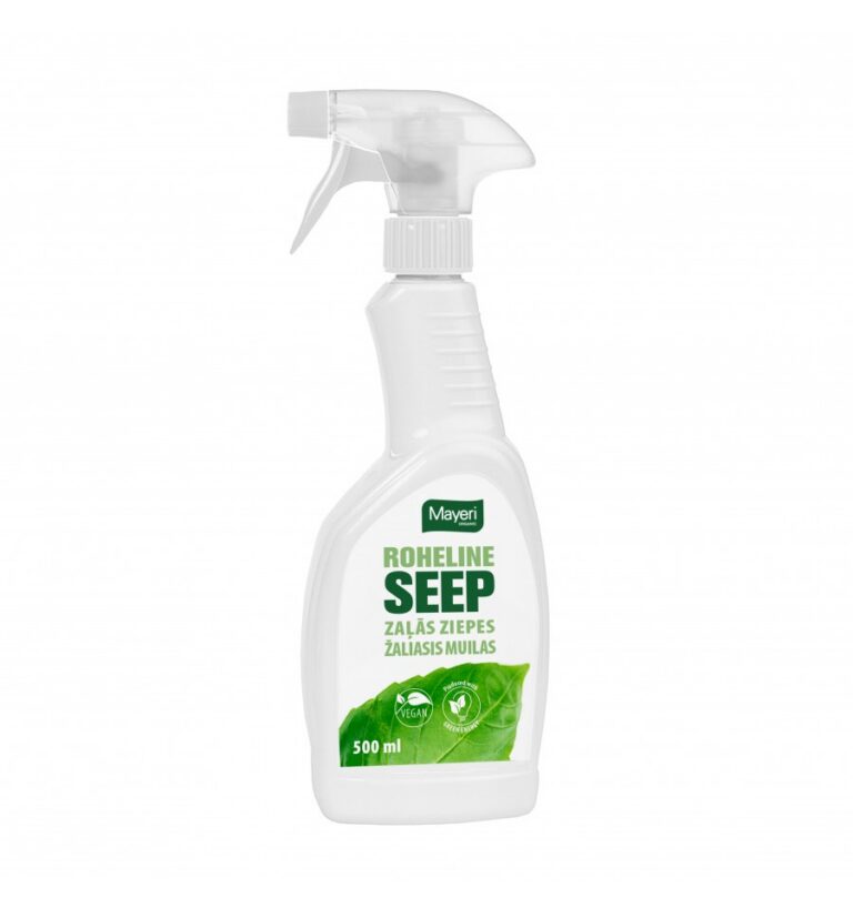 Roheline seep pihustiga pudelis 500 ml Mayeri