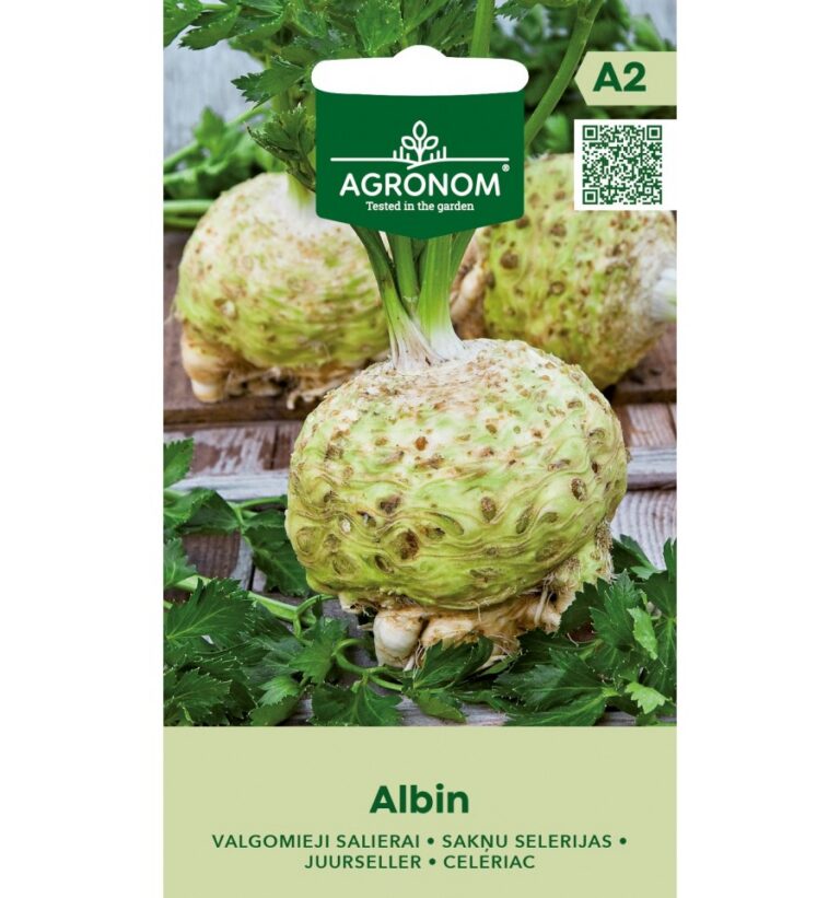 Valgomieji salierai "Albin", sėklos Agronom 0,2 g
