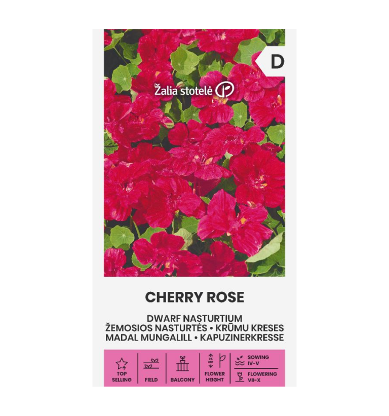 Madal mungalill "Cherry Rose" 3 g