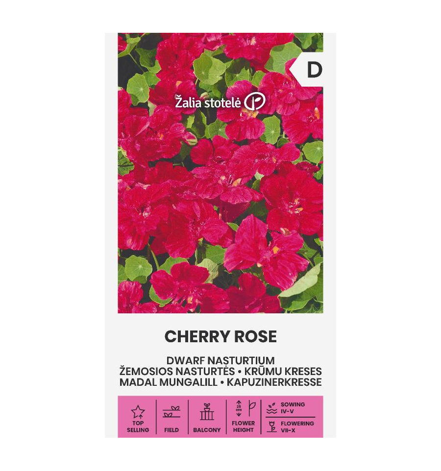 Madal mungalill "Cherry Rose" 3 g
