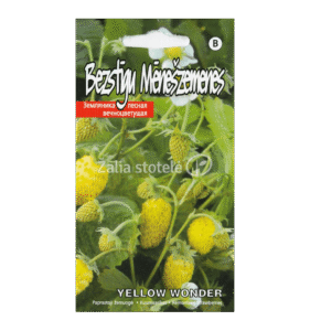 Земляника лесная "Yellow Wonder", 0,1 г, Kurzemes Sēklas