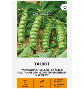 Smadzeņu zirņi "Talbot" Žalia stotele 30 g